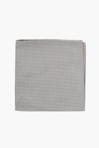 Einstecktuch aus Seide mit Jacquard-Motiven