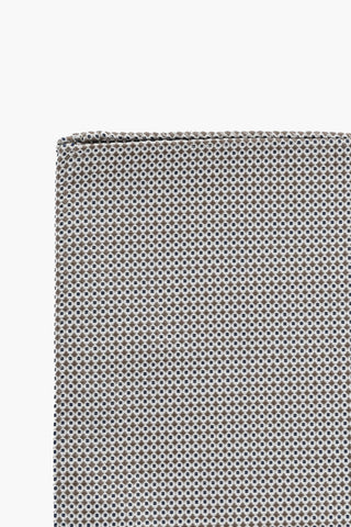Einstecktuch aus Seide mit Jacquard-Motiven