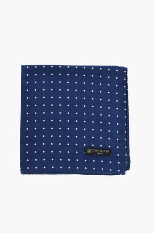 Einstecktuch aus Seide mit Polka-Dot-Muster