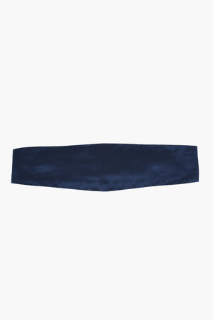 CC COLLECTION Solid Silk Cummerbund