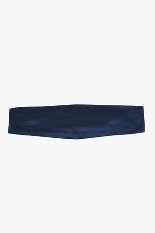 CC COLLECTION Solid Silk Cummerbund