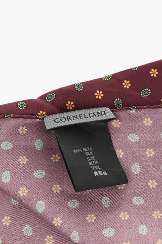 Patterned Silk Pocket Square