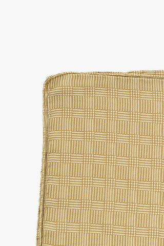CC COLLECTION Einstecktuch aus Seide mit Basketweave-Motiv
