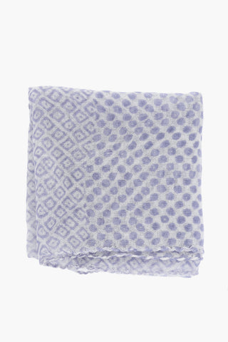 CC COLLECTION Two-Tone Patterned Foulard
