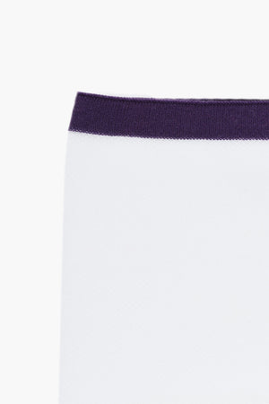 Cotton Pocket Square with Contrasting Border