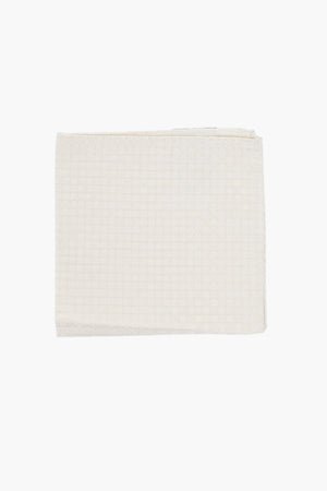 CC COLLECTION Einstecktuch aus Seide mit Jacquard-Motiven