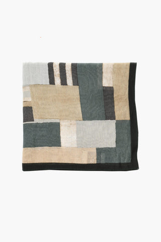 CC COLLECTION Schal aus leichtem Stoff mit Kontrastdetails