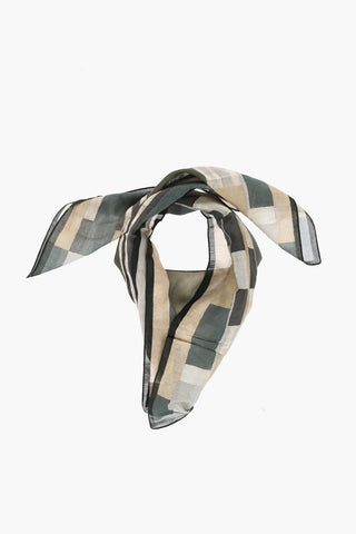 CC COLLECTION Schal aus leichtem Stoff mit Kontrastdetails