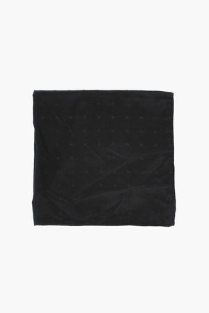 CC COLLECTION Seiden-Einstecktuch mit geometrischen Motiven