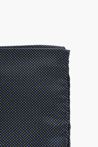 Fazzoletto da Taschino in Seta con Micro Pois