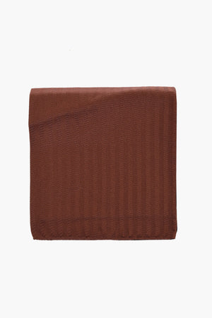 Einfarbiges Einstecktuch mit Chevron-Muster