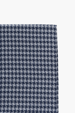 DOUBLE patterned silk pocket square