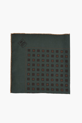 Patterned Silk Pocket Square