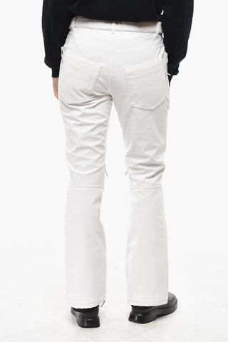 SKIWEAR Pantaloni da Sci in Tessuto Termico con Zip alla Caviglia