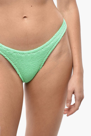 Bikini mit Wave-Motiv und hoher Taille
