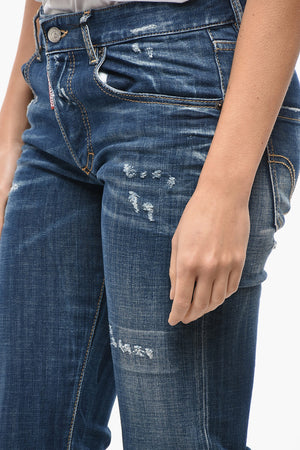 Stretch-Denim-Jeans 24/7 mit Vintage-Effekt 17cm