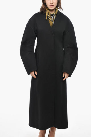 Cappotto Doppiopetto con Rever a Scialle