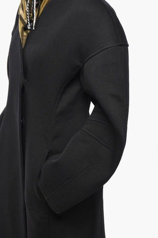 Cappotto Doppiopetto con Rever a Scialle
