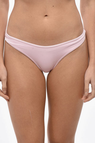 Bikini Bottom with Printed Logo