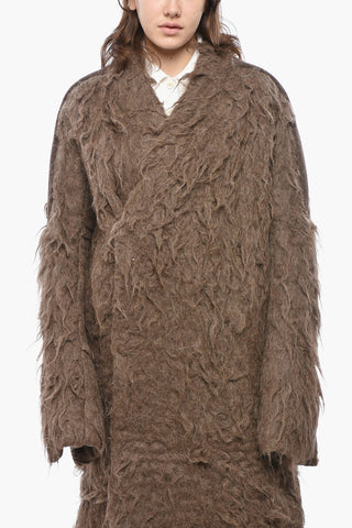 PORTERVILLE Cappotto Doppiopetto in Misto Alpaca