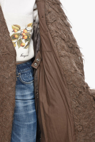 PORTERVILLE Cappotto Doppiopetto in Misto Alpaca