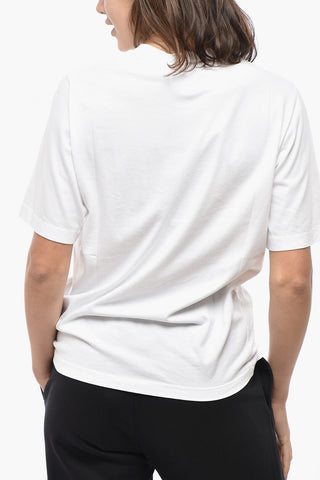 Oversized T-Shirt mit bedrucktem Logo