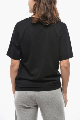 Crewneck T-Shirt DSQ2 DOLL with Front Print