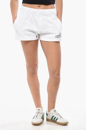 Brushed Cotton Shorts ICON with Drawstring