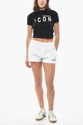 Brushed Cotton Shorts ICON with Drawstring