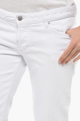 WHITE BULL Jeans JENNIFER Cropped Fit Stretch Denim 15cm