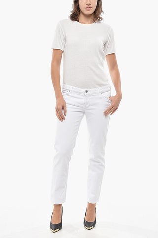 WHITE BULL Jeans JENNIFER Cropped Fit Stretch Denim 15cm