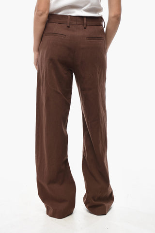 Hose Aus Wollmix Mit Weitem Bein