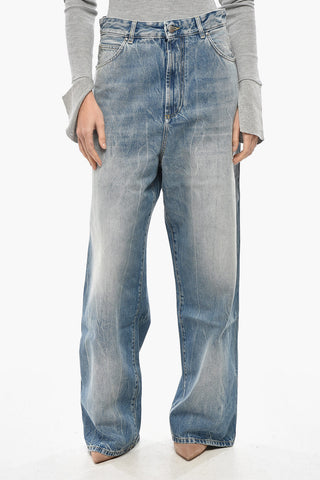 Jeans Wide Leg CHICAGO in Denim Delavè 27cm