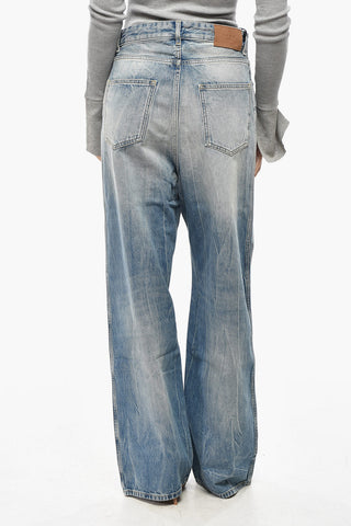Jeans Wide Leg CHICAGO in Denim Delavè 27cm