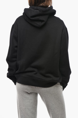 Brushed Cotton Hoodie ICON with Embossed Print