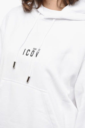 Brushed Cotton Hoodie ICON with Print