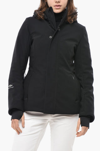 SKIWEAR 나일론 스키 재킷 후드