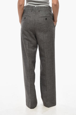 Wide-Fit-Hose Aus Schurwollmischung