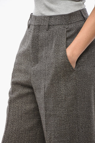 Wide-Fit-Hose Aus Schurwollmischung