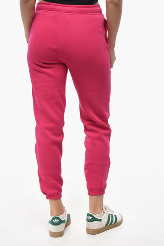 Fleece-Backed Jersey Joggers with Cuffs