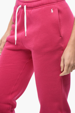 Fleece-Backed Jersey Joggers with Cuffs