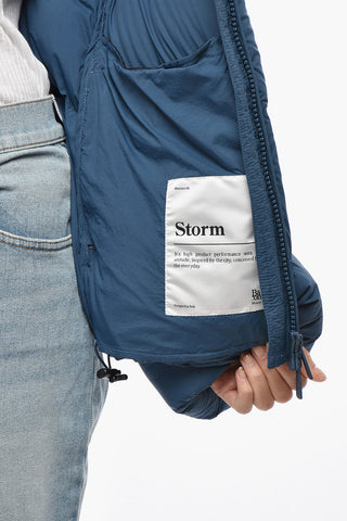 Daunenjacke STORM ROD mit kragenförmiger Kapuze