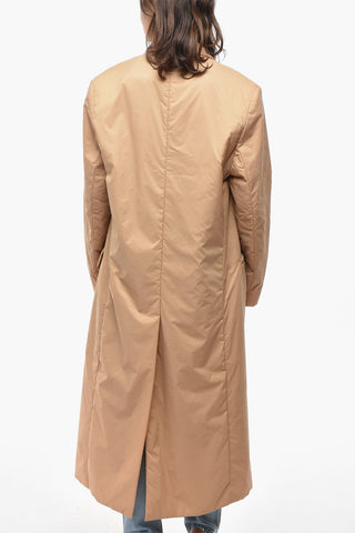 Cappotto in Nylon a Tinta Unita