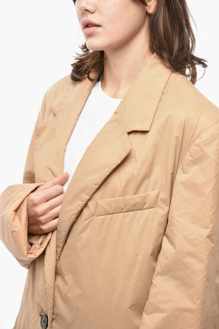 Cappotto in Nylon a Tinta Unita