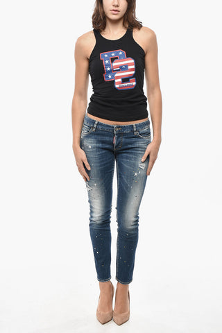 Tanktop STARSTRIPED aus Baumwolle