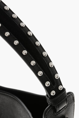 Borsa Hobo in Pelle con Borchie