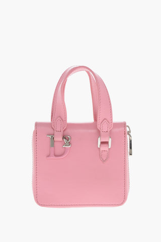 Solid-Colour Neck Wallet with Adjustable Strap and Embossed Monogram