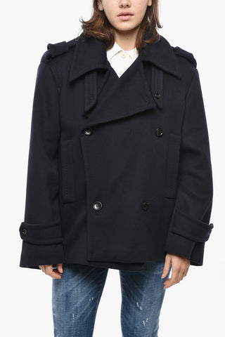 SFILATA Wool and Cashmere Double-Breasted LAVENO Coat