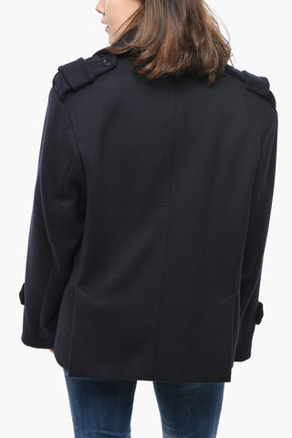 SFILATA Wool and Cashmere Double-Breasted LAVENO Coat