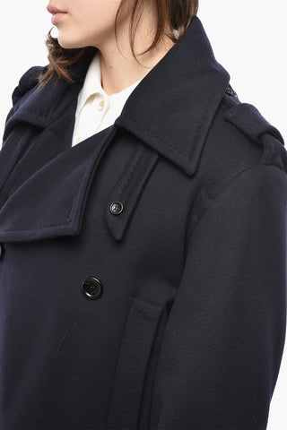 SFILATA Wool and Cashmere Double-Breasted LAVENO Coat